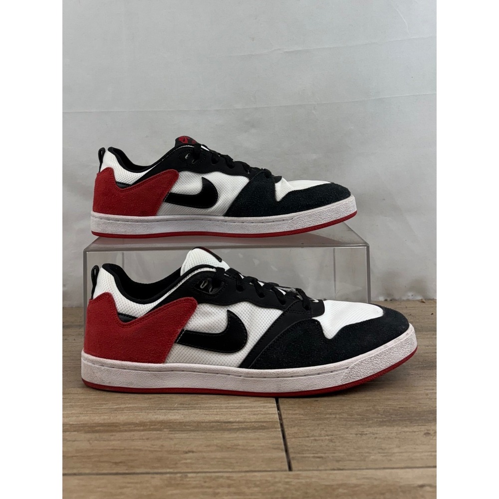 Nike SB Alleyoop Men's Skate Shoes Black White‎ Red Size 11.5 CJ0882 102